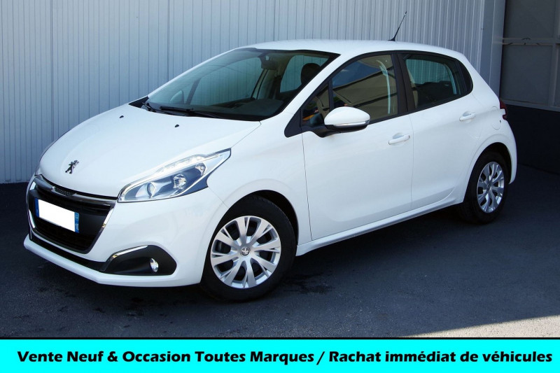 Peugeot 208 1.6 BLUEHDI 100 CH ACTIVE BUSINESS Diesel BLANC BANQUISE Occasion à vendre