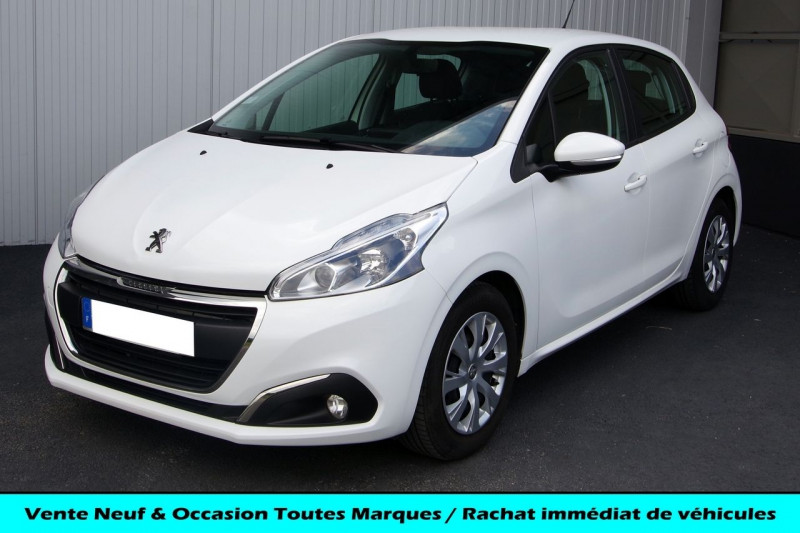Peugeot 208 1.5 BLUEHDI 100CH ACTIVE BUSINESS S&S 5P Diesel BLANC Occasion à vendre
