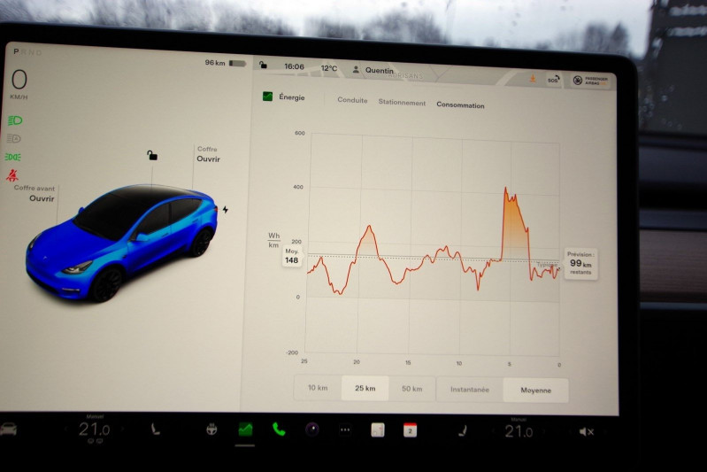 Photo 8 de l'offre de TESLA MODEL Y STANDARD RWD à 35000€ chez ACCEL' AUTO