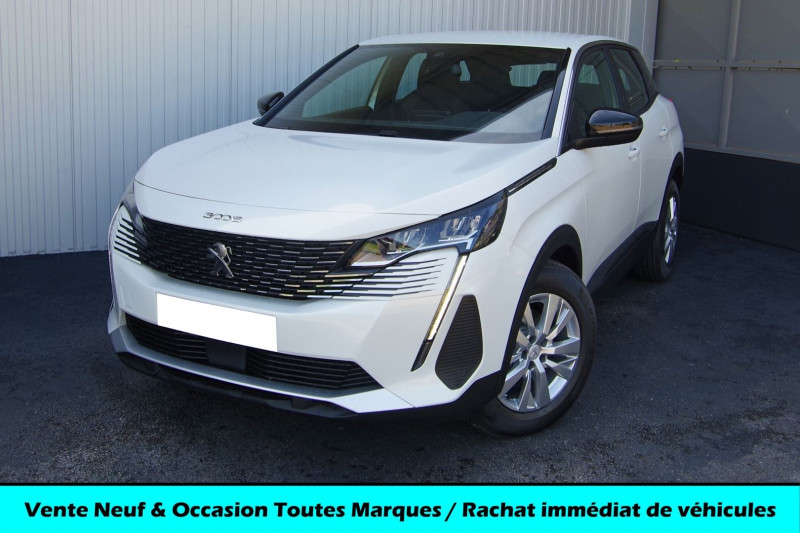 Peugeot 3008 1.5 BLUEHDI 130CH S&S ACTIVE PACK EAT8 Diesel BLANC NACRÉ Occasion à vendre