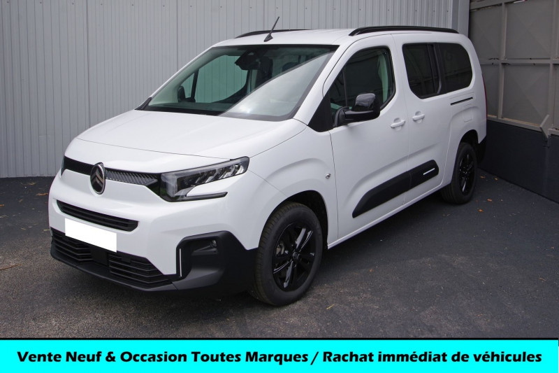 Citroen BERLINGO XL BLUEHDI 130 MAX EAT8 7 PLACES Diesel BLANC Occasion à vendre