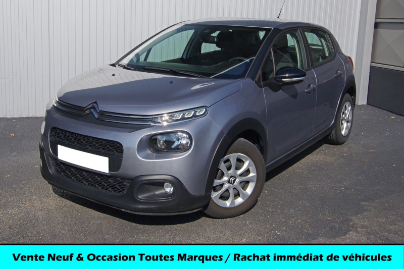 Citroen C3 BLUEHDI 100CH FEEL BUSINESS Diesel GRIS Occasion à vendre