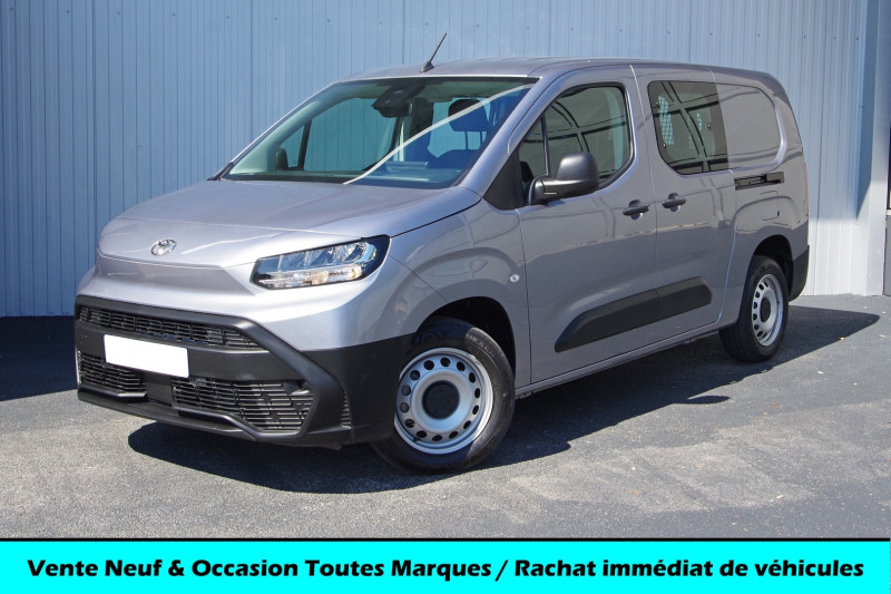 Toyota PROACE CITY LONG 1.5 130 BVA8 CABINE APPROFONDIE Diesel GRIS ACIER Occasion à vendre