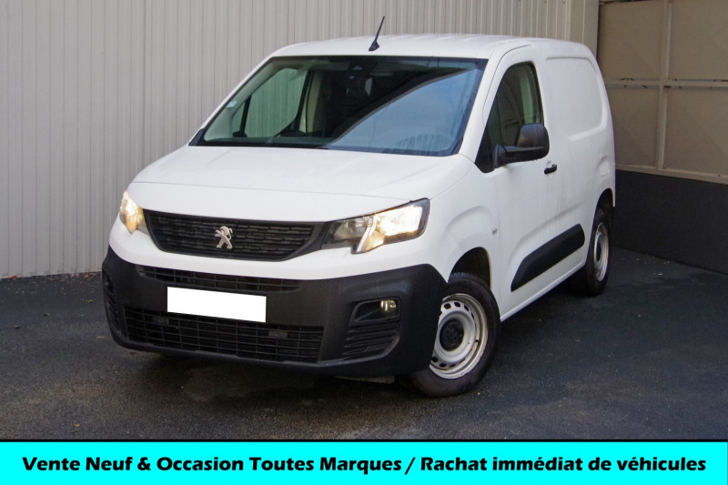 Peugeot PARTNER STANDARD 650KG BLUEHDI 100CH S&S BVM5 PREMIUM Diesel BLANC Occasion à vendre