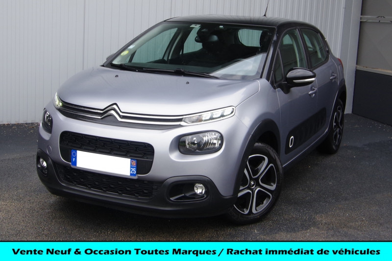 Citroen C3 1.6 BLUEHDI 100CH SHINE BUSINESS Diesel GRIS / NOIR Occasion à vendre