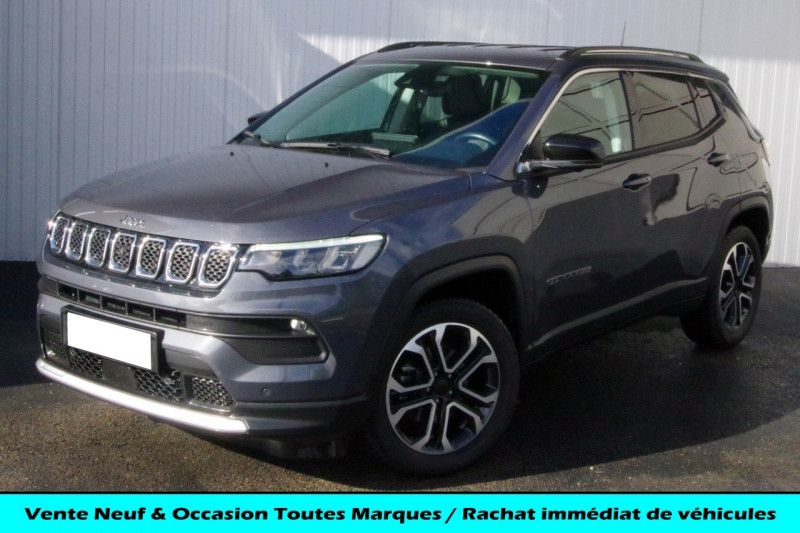 Jeep COMPASS 1.3 GSE T4 150CH LIMITED 4X2 BVR6 Essence GRIS Occasion à vendre