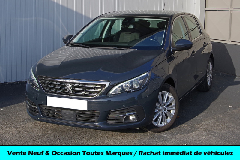 Peugeot 308 1.5 BLUEHDI 130 EAT8 ALLURE Diesel GRIS HURRICANE Occasion à vendre