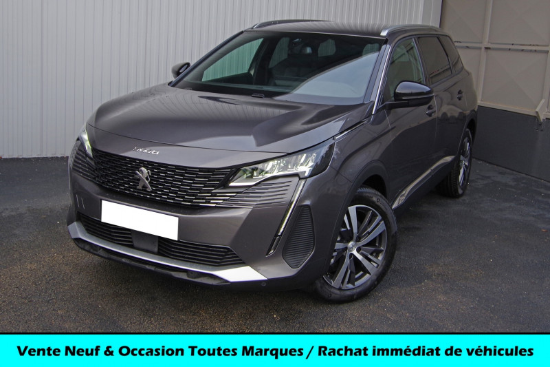 Peugeot 5008 1.5 BLUEHDI 130 S&S ALLURE PACK EAT8 Diesel GRIS PLATINIUM Occasion à vendre