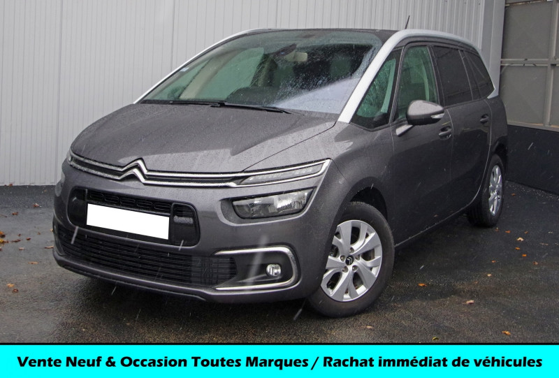 Citroen GRAND C4 SPACETOURER BLUEHDI 130CH BUSINESS GPS EAT8 Diesel GRIS Occasion à vendre