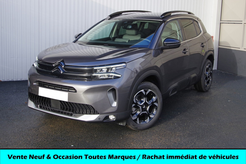 Citroen C5 AIRCROSS BLUEHDI 130CH EAT8 SHINE PACK + TOIT OUVRANT Diesel GRIS PLATINIUM Occasion à vendre