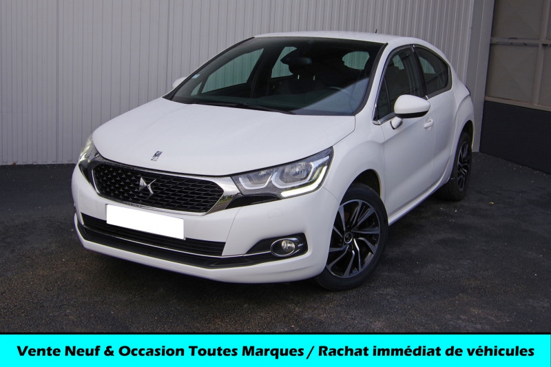 Ds DS 4 DS4 1.6 BLUEHDI 120CH BUSINESS S&S Diesel BLANC Occasion à vendre