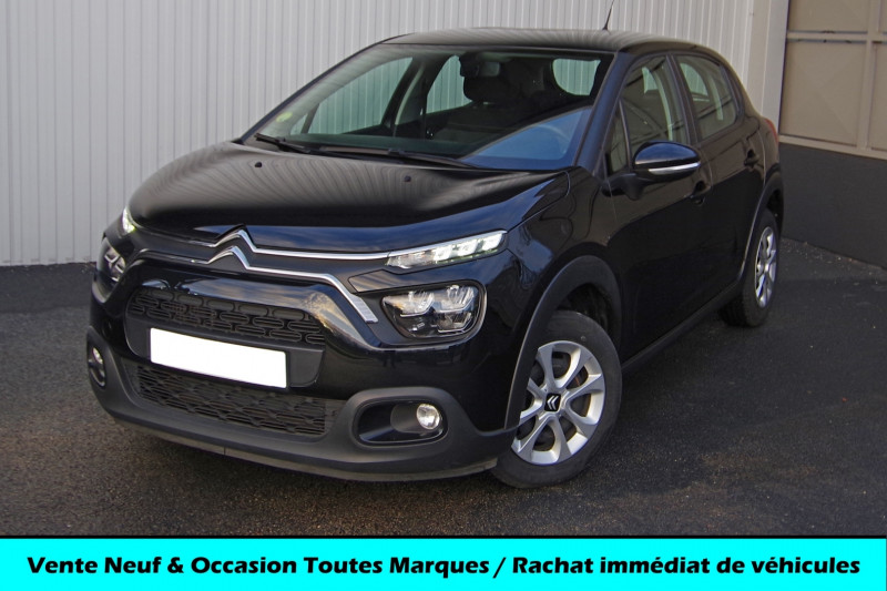 Citroen C3 BLUEHDI 100CH S&S FEEL Diesel NOIR Occasion à vendre