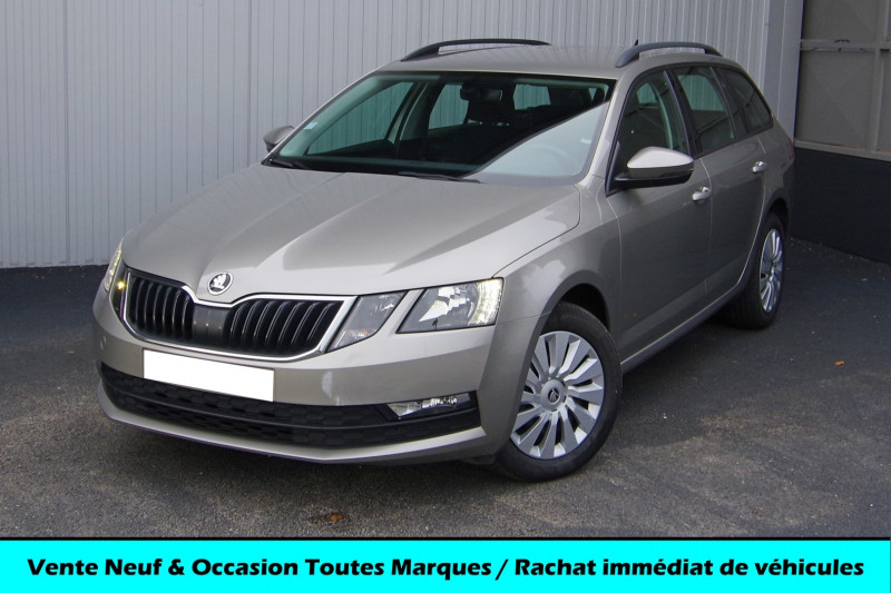 Skoda OCTAVIA COMBI 1.6 TDI 115 AMBITION GPS Diesel BEIGE Occasion à vendre