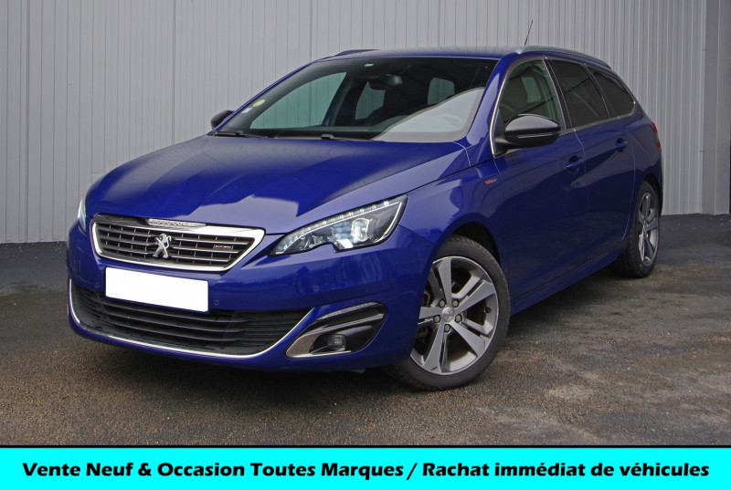 Peugeot 308 SW 1.6 BLUEHDI 120CH GT LINE Diesel BLEU Occasion à vendre