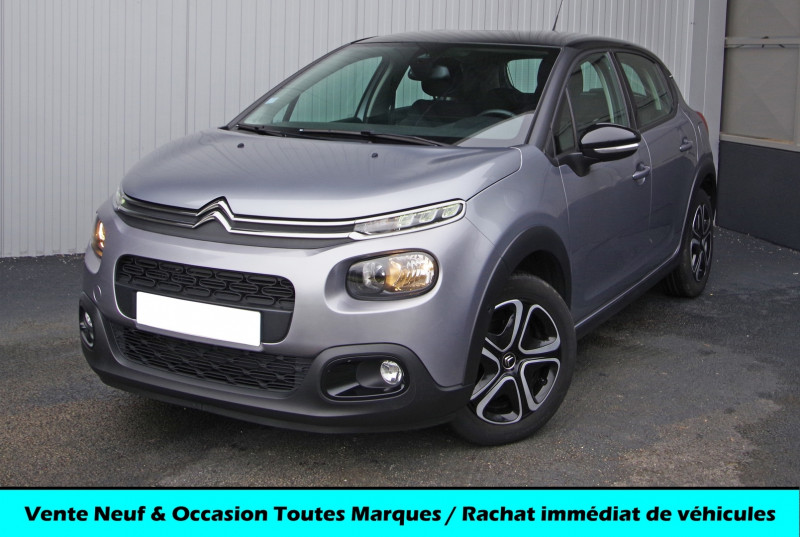 Citroen C3 BLUEHDI 100CH SHINE BUSINESS Diesel GRIS/NOIR Occasion à vendre