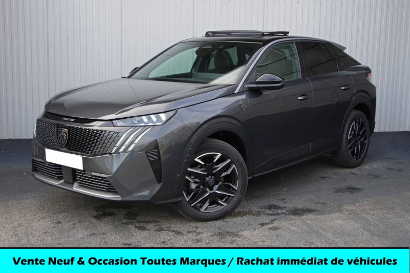 Peugeot 3008 HYBRID 136CH GT EAT8 Hybride GRIS TITANE Occasion à vendre