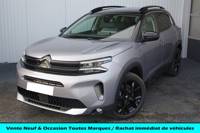 Citroen C5 AIRCROSS 1.6 HYBRIDE RECHARGEABLE 180CH E-SERIES EAT8 Hybride GRIS ACIER Occasion à vendre