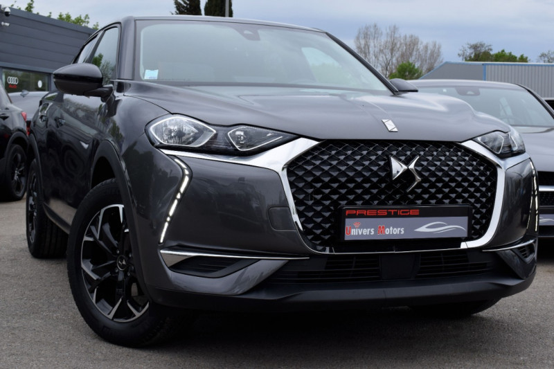 Ds DS 3 CROSSBACK BLUEHDI 100CH SO CHIC Diesel GRIS ANTHRACITE Occasion à vendre