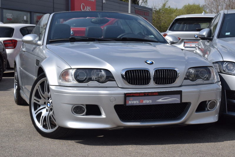 Photo 1 de l'offre de BMW M3 CABRIOLET (E46) M3 343CH SMG à 37900€ chez Univers Motors