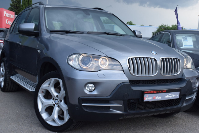 Bmw X5 (E70) XDRIVE35D 286CH LUXE Pack Sport Diesel GRIS ANTHRACITE Occasion à vendre