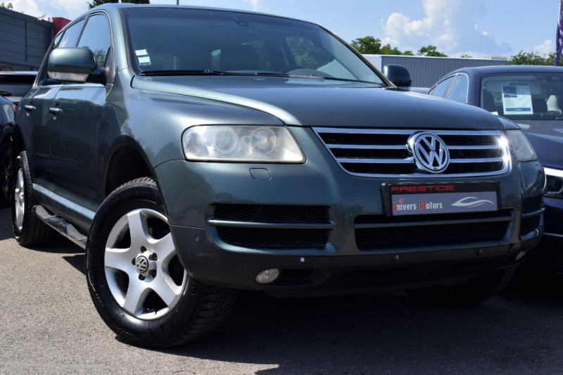 Volkswagen TOUAREG 2.5 R5 TDI 174CH CARAT TIPTRONIC Diesel VERT Occasion à vendre