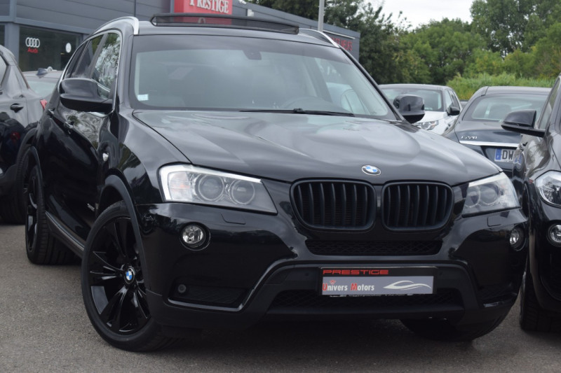 Bmw X3 (F25) XDRIVE28I 258CH EXCLUSIVE Essence NOIR Occasion à vendre