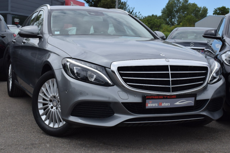 Mercedes-Benz CLASSE C BREAK 180 BUSINESS EXECUTIVE 7G-TRONIC PLUS Essence GRIS SELENITE Occasion à vendre