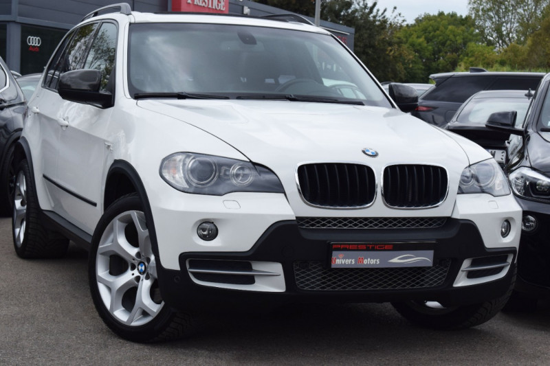 Bmw X5 (E70) XDRIVE30DA 235CH LUXE Pack Sport Diesel BLANC Occasion à vendre
