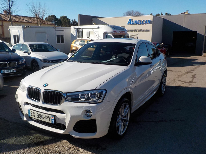 Photo 1 de l'offre de BMW X4 (F26) XDRIVE20DA 190CH M SPORT à 34900€ chez Aurelcar