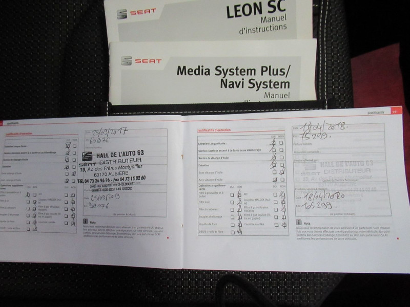 Photo 15 de l'offre de SEAT LEON SC 2.0 TDI 150CH FAP FR START&STOP à 11995€ chez Remiremont automobiles