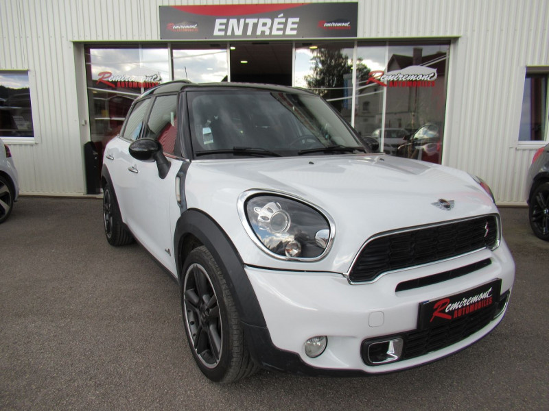 Mini COUNTRYMAN COOPER SD 143CH PACK RED HOT CHILI II ALL4 Diesel BLANC Occasion à vendre