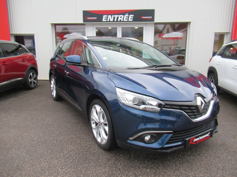 Renault GRAND SCENIC IV 1.5 DCI 110CH ENERGY BUSINESS 7 PLACES Diesel BLEU  Occasion à vendre