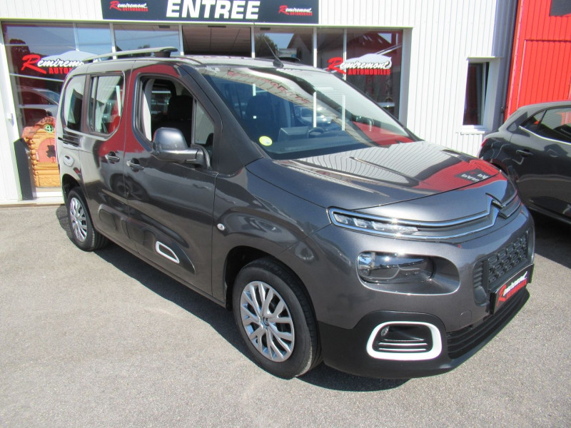 Citroen BERLINGO 7PL M BLUEHDI 100CH FEEL 7 SIEGES Diesel GRIS  Occasion à vendre