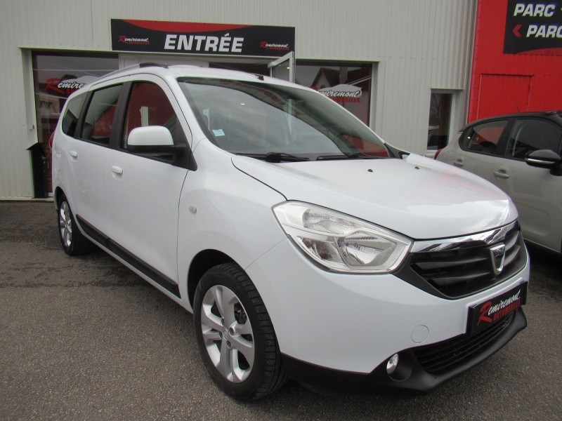 Dacia LODGY 1.2 TCE 115CH BLACK LINE 5 PLACES Essence BLANC Occasion à vendre