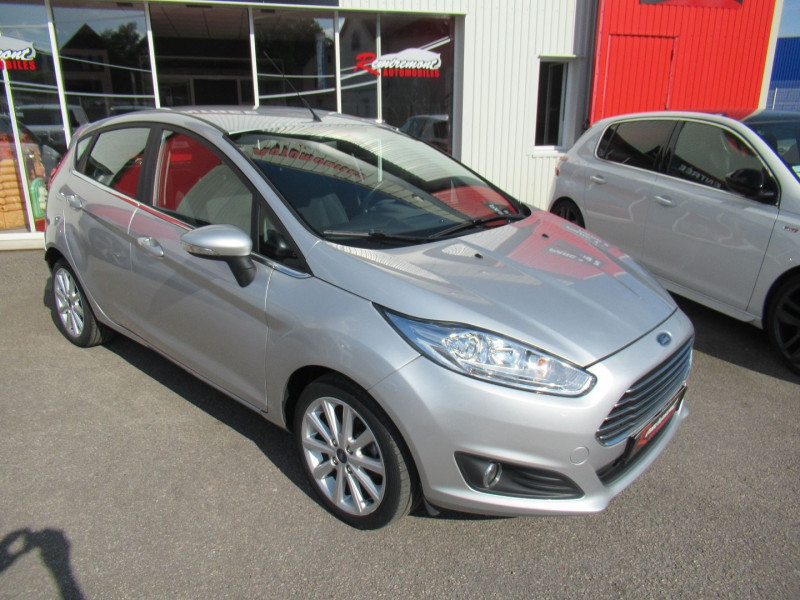 Ford FIESTA 1.5 TDCI 95CH FAP TITANIUM 5P Diesel GRIS  Occasion à vendre
