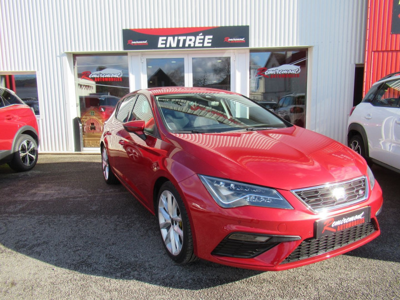 Seat LEON 1.4 TSI 150CH ACT FR START&STOP Essence ROUGE Occasion à vendre