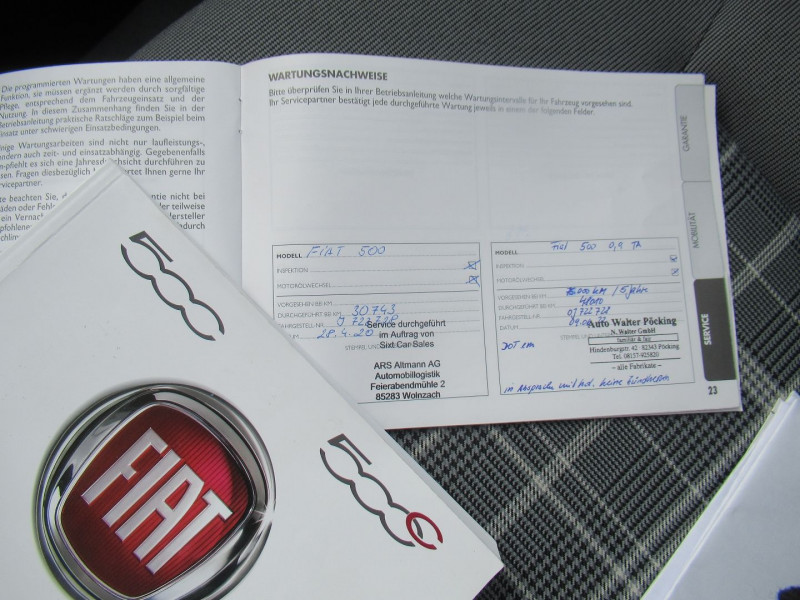 Photo 18 de l'offre de FIAT 500C 0.9 8V TWINAIR 105CH S&S LOUNGE à 11995€ chez Remiremont automobiles
