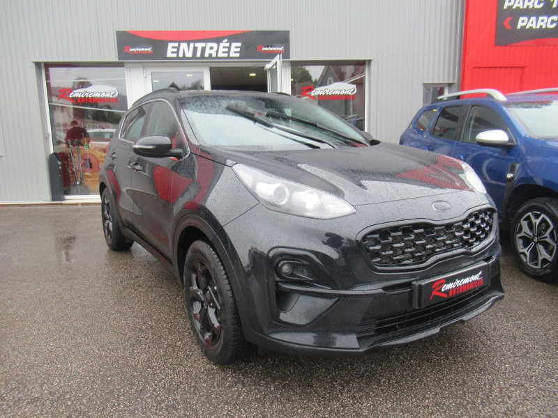 Kia SPORTAGE 1.6 CRDI 136CH MHEV BLACK EDITION 4X2 Diesel NOIR Occasion à vendre