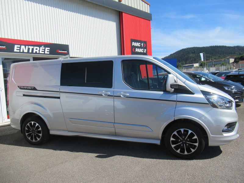 Photo 6 de l'offre de FORD TRANSIT CUSTOM FG 300 L2H1 2.0 ECOBLUE 170 LIMITED 7CV à 34995€ chez Remiremont automobiles