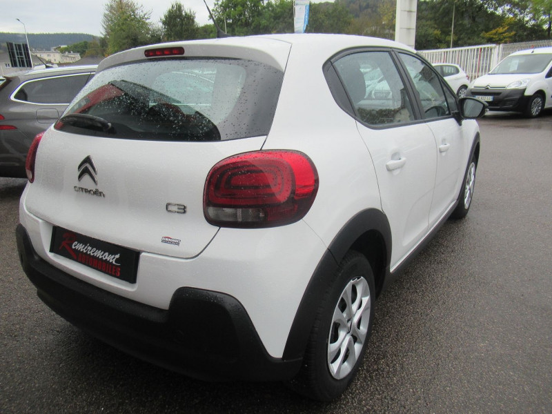 Photo 8 de l'offre de CITROEN C3 BLUEHDI 100CH FEEL S&S E6.D-TEMP BVM5 à 10995€ chez Remiremont automobiles