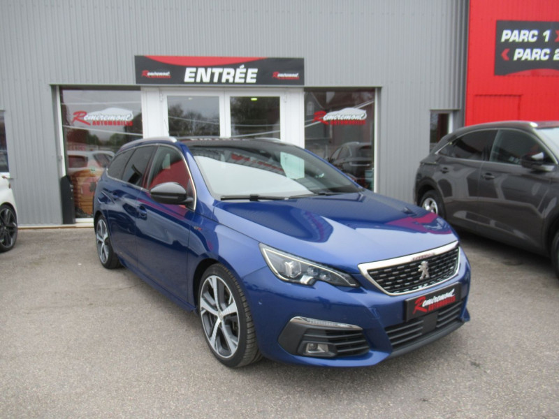 Peugeot 308 SW 2.0 BLUEHDI 180CH S&S GT EAT8 Diesel BLEU  Occasion à vendre