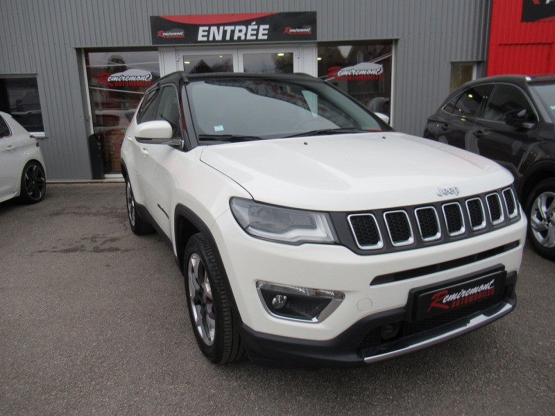 Jeep COMPASS 1.6 MULTIJET II 120CH LIMITED 4X2 117G Diesel BLANC Occasion à vendre