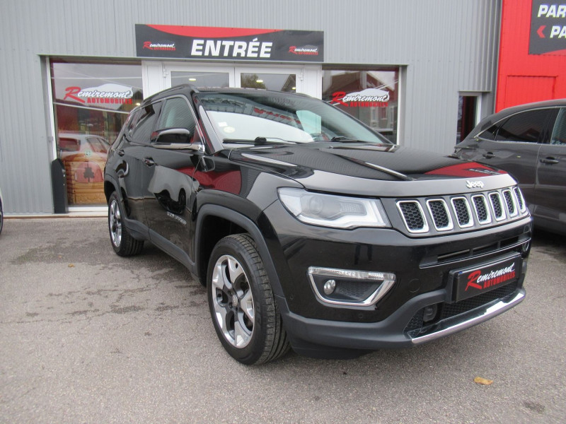 Jeep COMPASS 2.0 MULTIJET II 140CH LIMITED 4X4 BVA9 Diesel NOIR Occasion à vendre