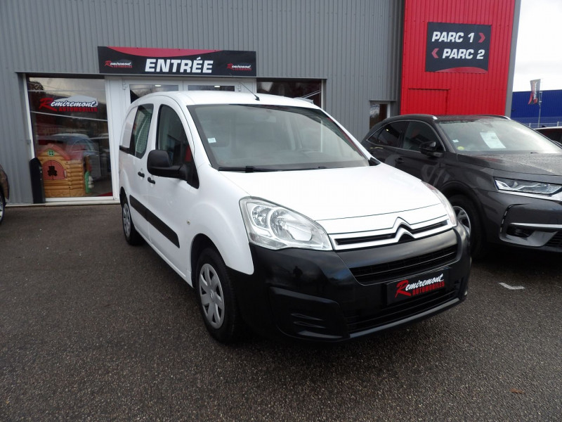 Citroen BERLINGO 20 L1 1.6 BLUEHDI 100 CONFORT Diesel BLANC Occasion à vendre