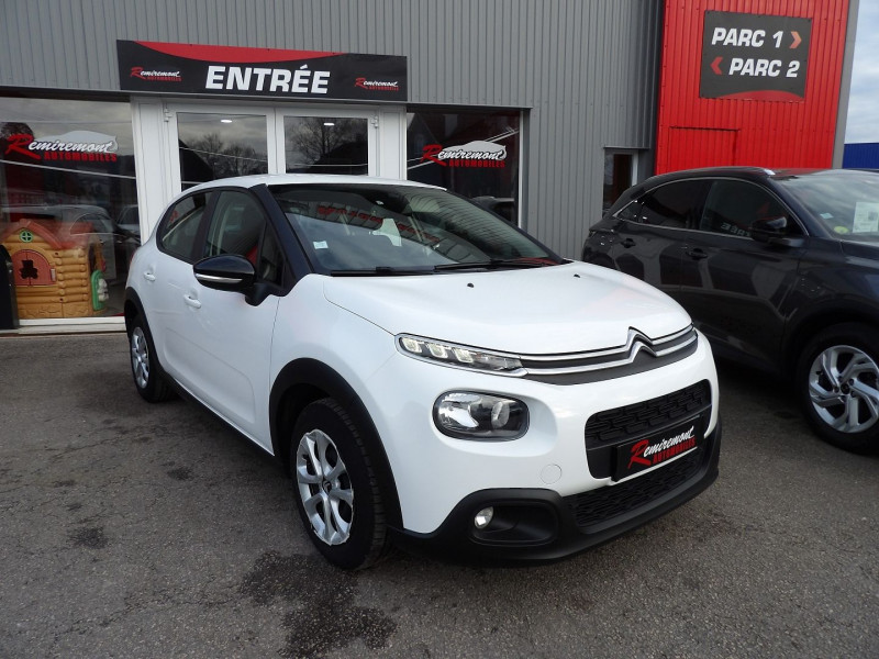 Citroen C3 BLUEHDI 100CH FEEL BUSINESS S&S E6.D-TEMP BVM5 Diesel BLANC Occasion à vendre