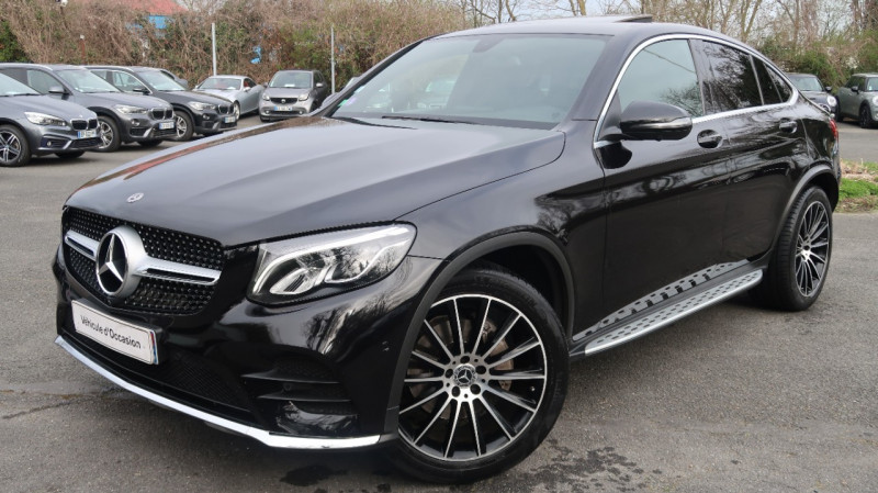 Mercedes-Benz GLC COUPE 300 245CH SPORTLINE 4MATIC 9G-TRONIC Essence NOIR Occasion à vendre