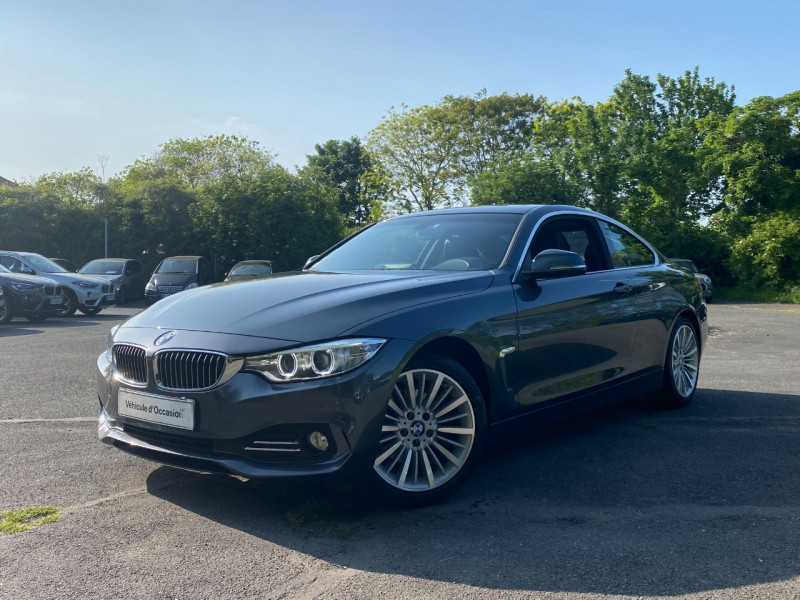 Bmw SERIE 4 COUPE (F32) 420DA 184CH LUXURY Diesel GRIS F Occasion à vendre