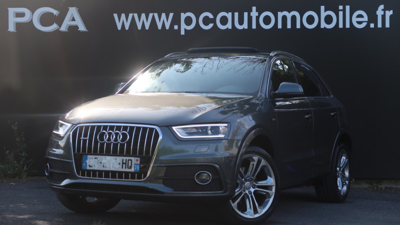 Audi Q3 2.0 TDI 177CH S LINE QUATTRO S TRONIC 7 Diesel GRIS F Occasion à vendre