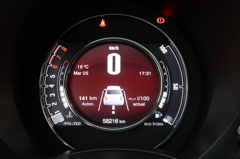 Photo 10 de l'offre de FIAT 500 1.2 8V 69CH LOUNGE à 8890€ chez PCA