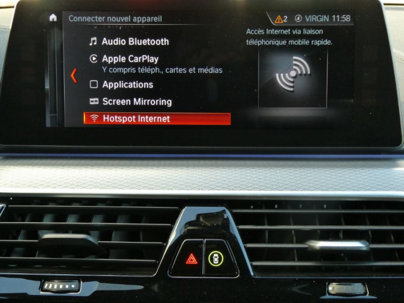 Photo 19 de l'offre de BMW SERIE 5 TOURING 530d 265 BVA XDRIVE M SPORT Display Key à 39900€ chez Mérignac auto